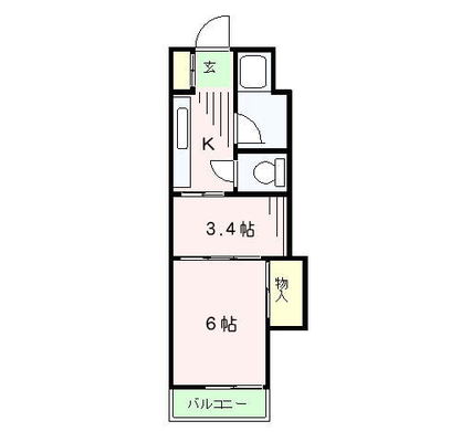 東京都文京区千駄木5丁目 賃貸マンション 2K