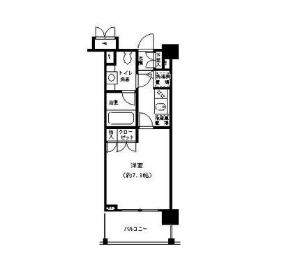 東京都大田区大森北2丁目 賃貸マンション 1K