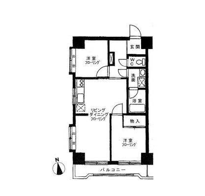東京都豊島区南大塚2丁目 賃貸マンション 2LDK
