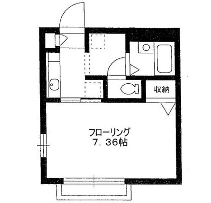 東京都豊島区南長崎6丁目 賃貸アパート 1K