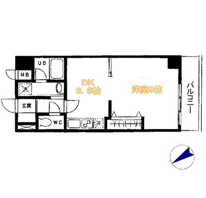 東京都文京区水道2丁目 賃貸マンション 1DK