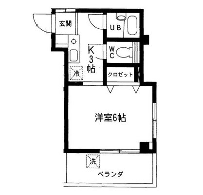 東京都板橋区大山町 賃貸マンション 1K