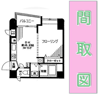 東京都豊島区南大塚３丁目 賃貸マンション 1DK