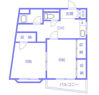 東京 マンション 2DK