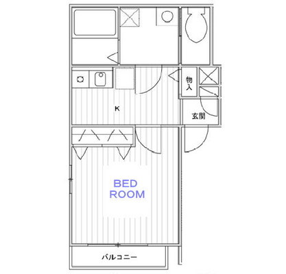 東京 アパート 1K