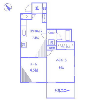 東京 アパート 1R