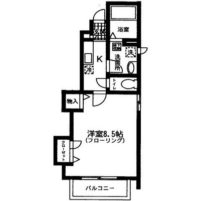 東京 アパート 1K