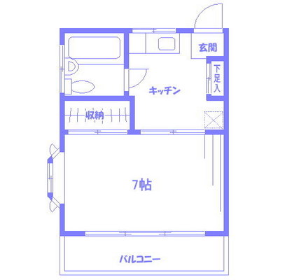 東京 アパート 1K