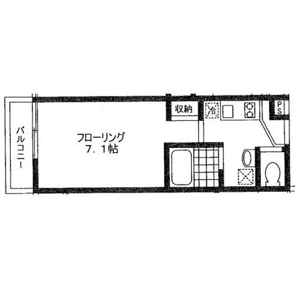 東京 アパート 1K