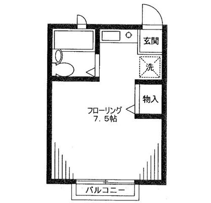 東京 アパート 1R