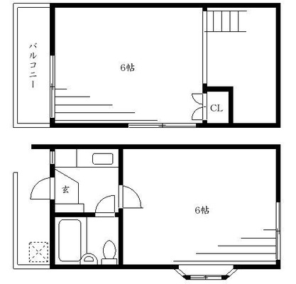 東京 アパート 1K