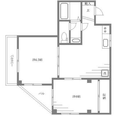 東京 マンション 2DK