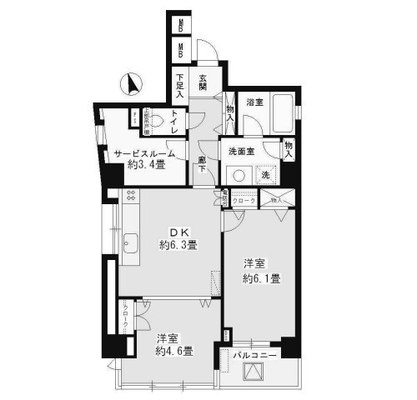 東京 マンション 2SDK