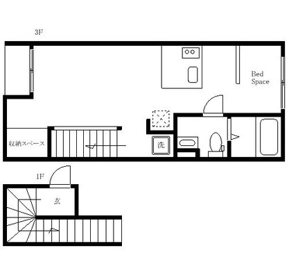 東京 アパート 1LDK