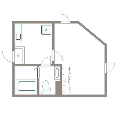 東京 アパート 1K
