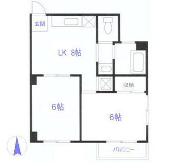 東京都荒川区南千住３丁目 賃貸マンション 2LK