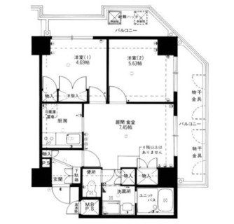 東京都豊島区東池袋１丁目 賃貸マンション 2LDK